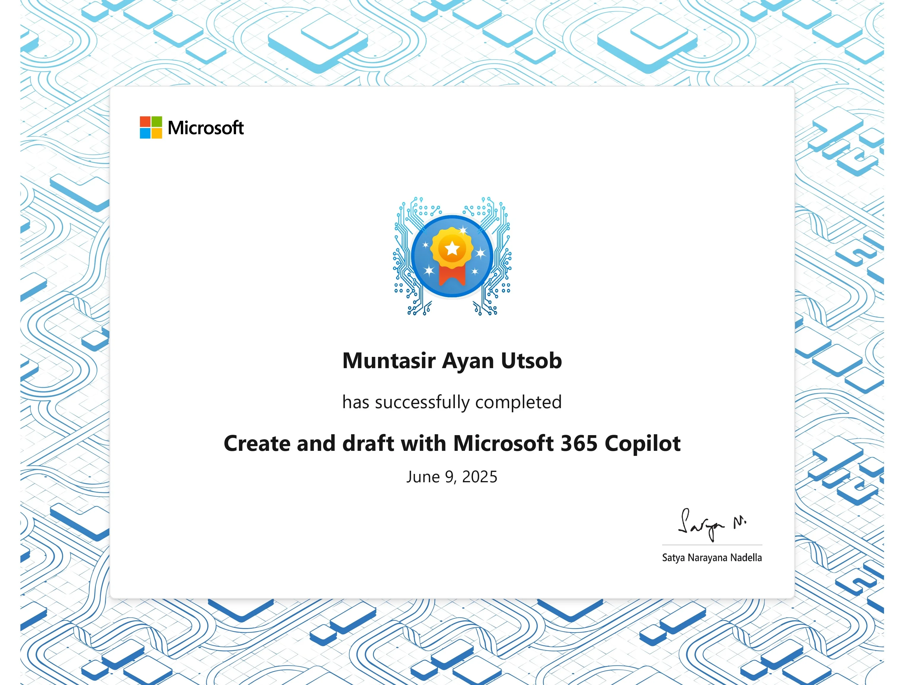 Create and draft with Microsoft 365 Copilot